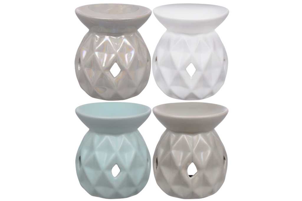 Diamond Embossed Wax Warmer | Eirvaa
