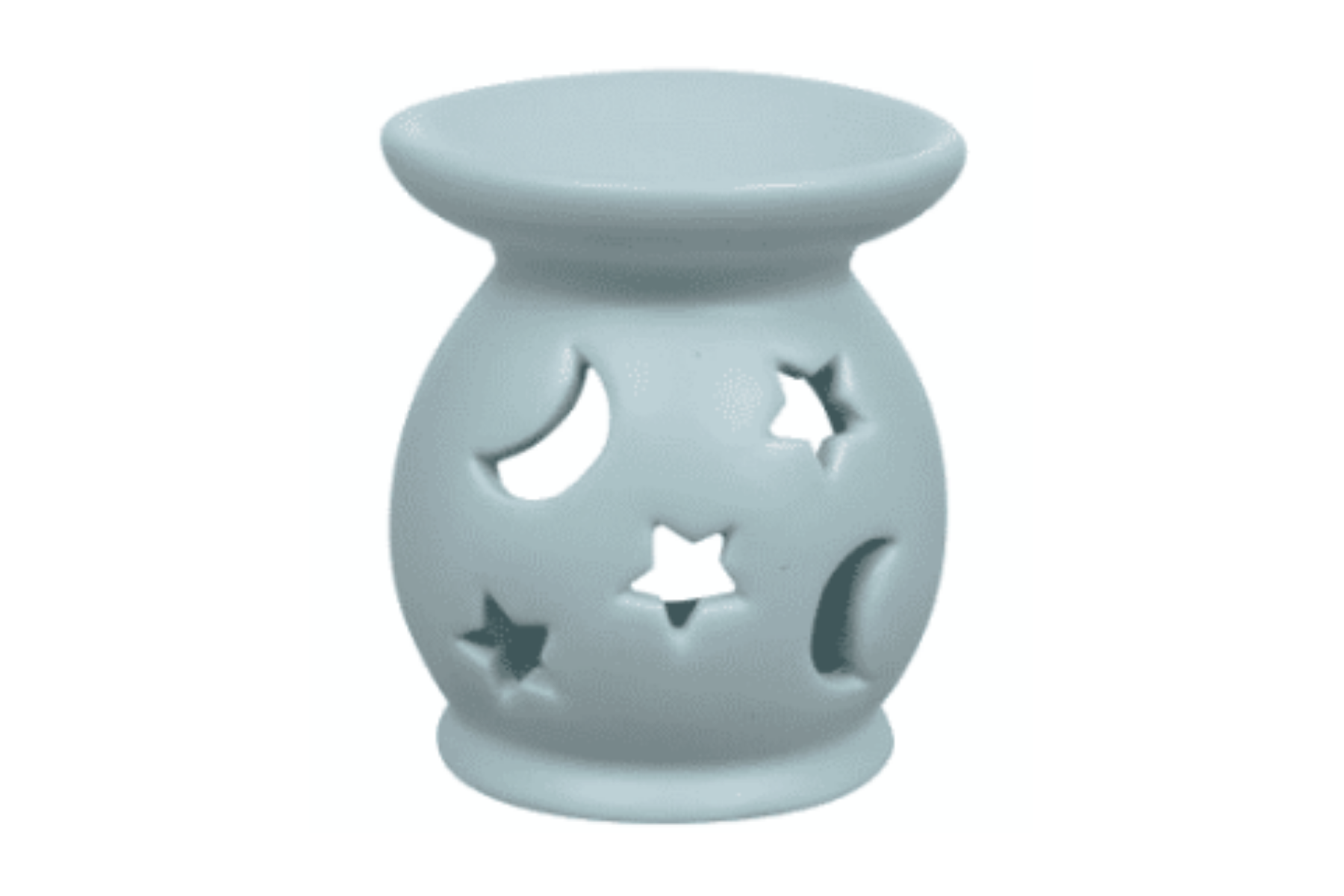 Moon and Star Stoneware Fragrance Warmers